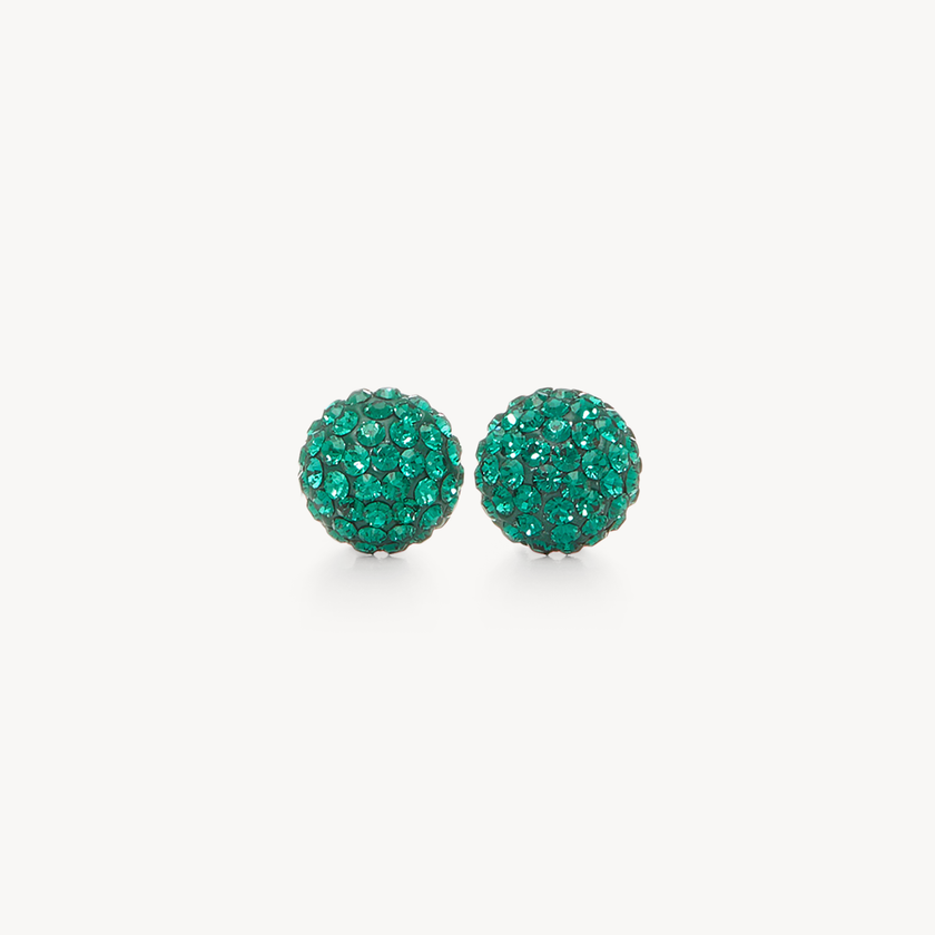 8mm Birthstone Sparkle Ball™ Stud Earrings May 