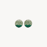 8mm Evergreen Sparkle Ball™ Stud Earrings