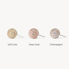 Sparkle Ball™ Stud Earrings Colour Comparison