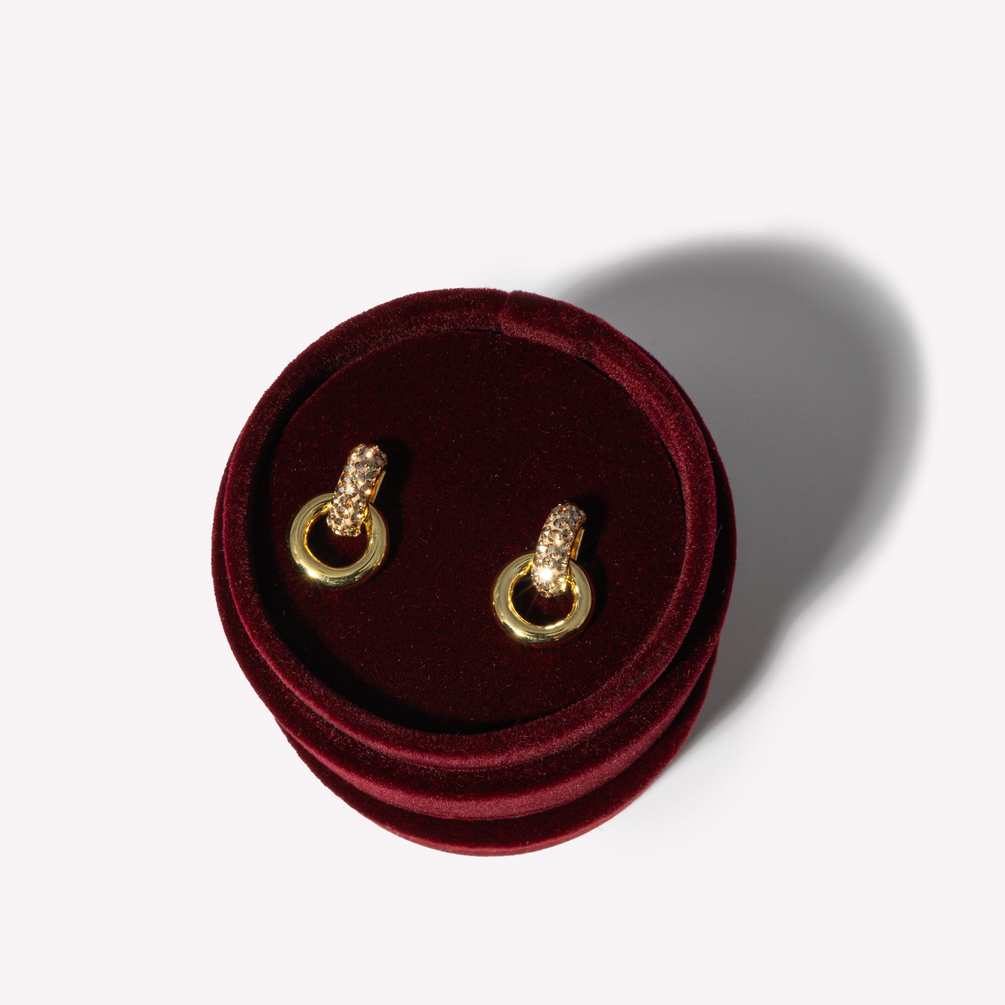 Interlock Sparkle Earrings