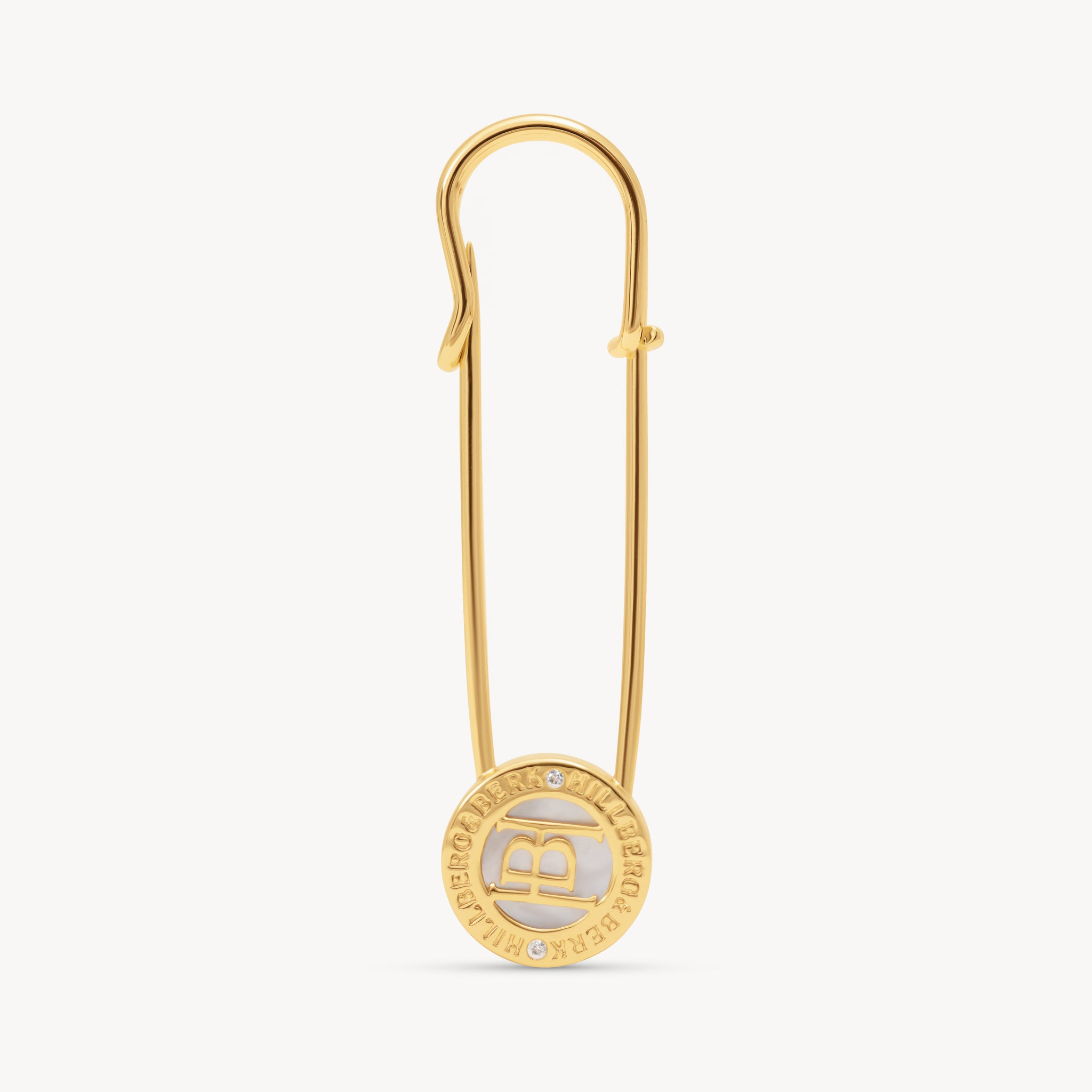 Safety Pin Brooch