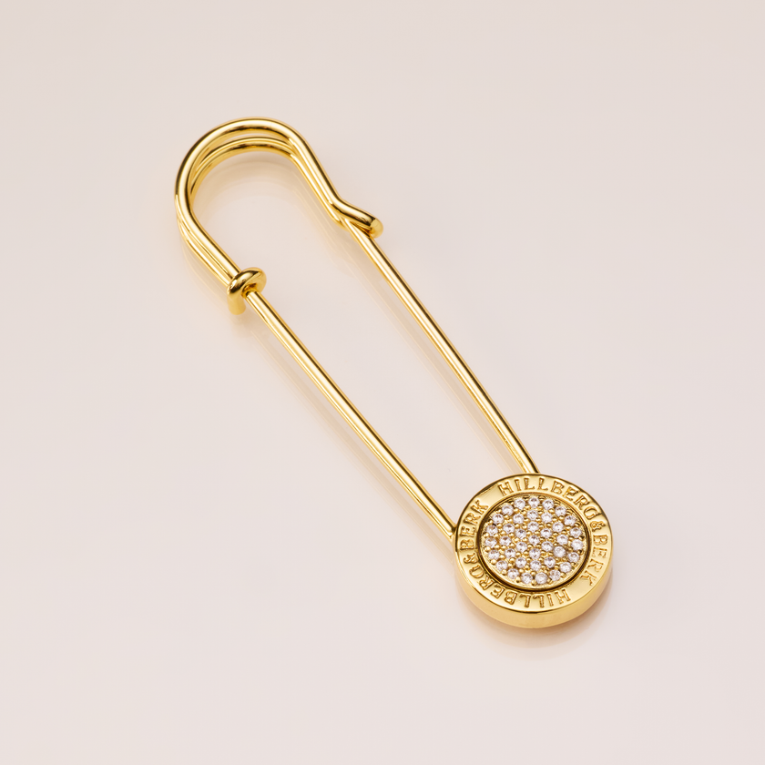 Safety Pin Brooch