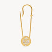 Safety Pin Brooch