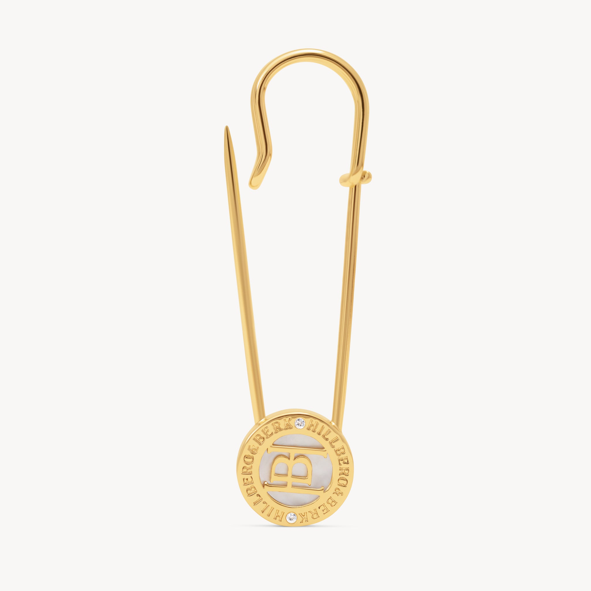 Safety Pin Brooch