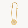 Safety Pin Brooch