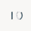 September Birthstone Sparkle Hoops