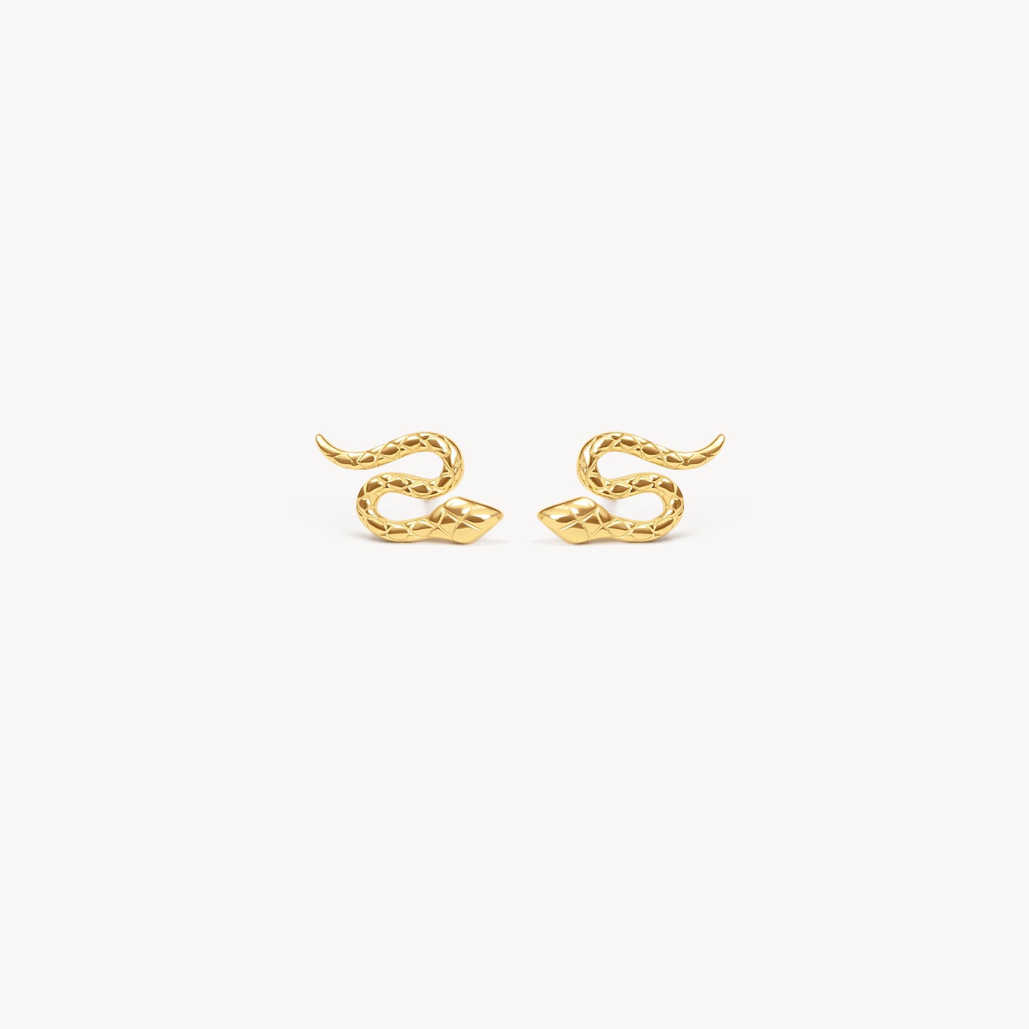 Serpent Stud Earrings