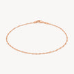 Rose Gold Singapore Chain Anklet