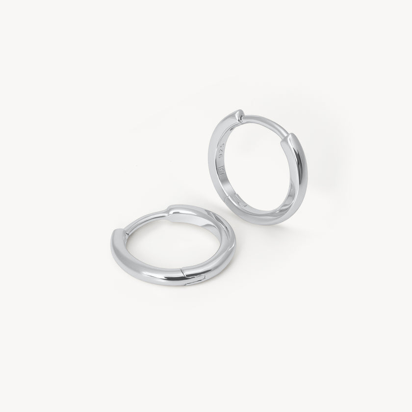 Silver Small Hoop Earrings