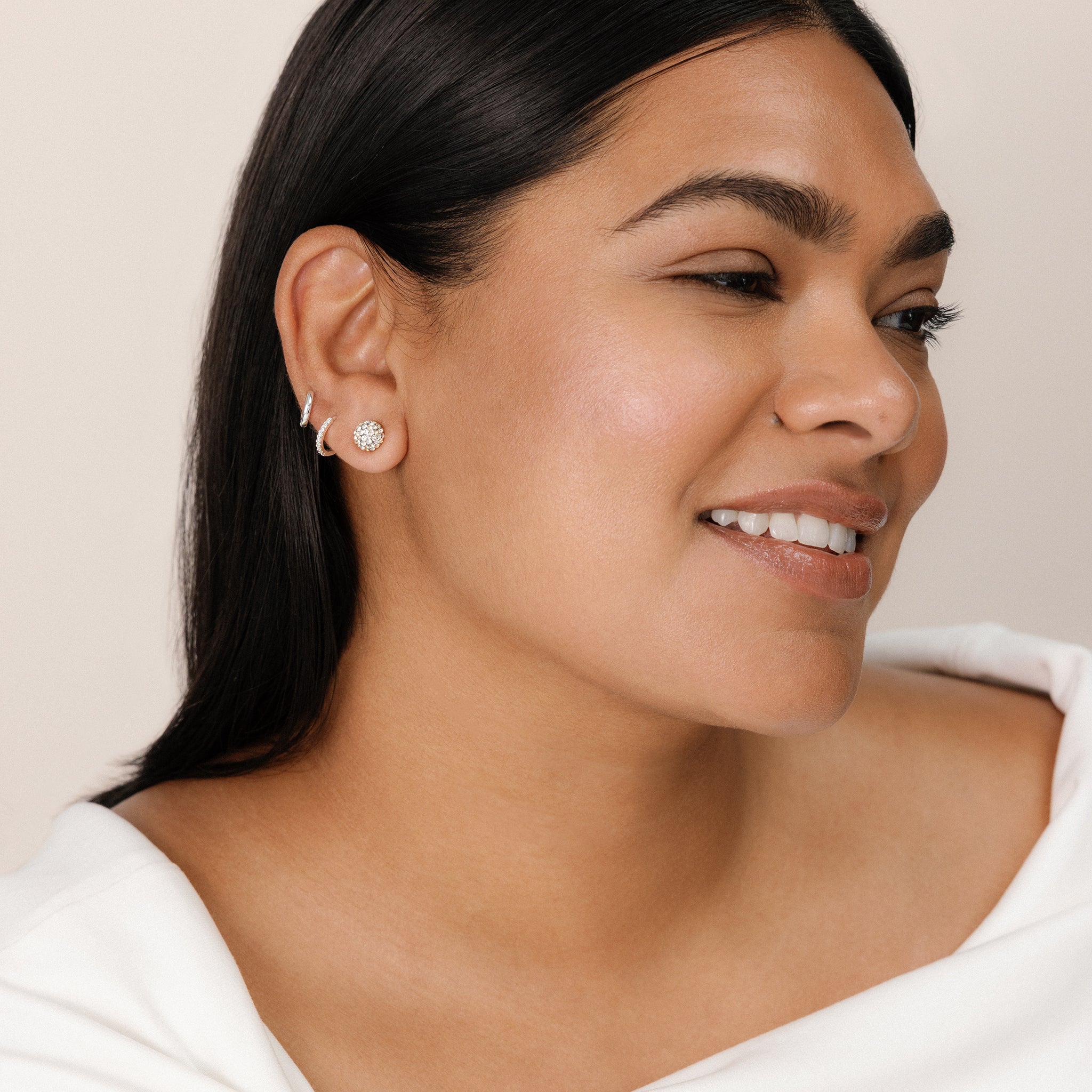 Small Dancing Queen Sparkle Ball™ Stud Earrings