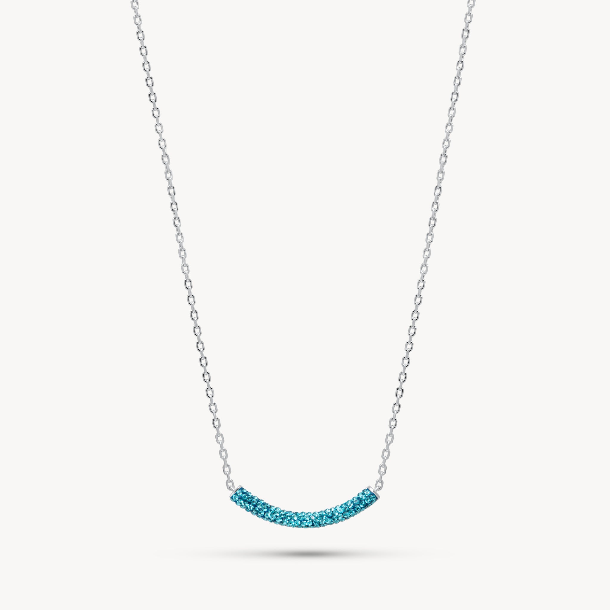 Astral Sparkle Bar Necklace