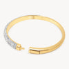 Sparkle Cuff Bracelet Gold with closure