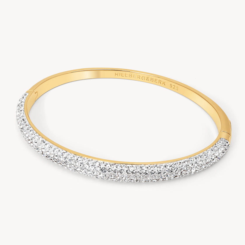 Sparkle Cuff Bracelet Gold