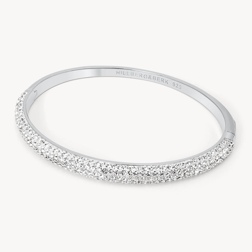 Sparkle Cuff Bracelet White