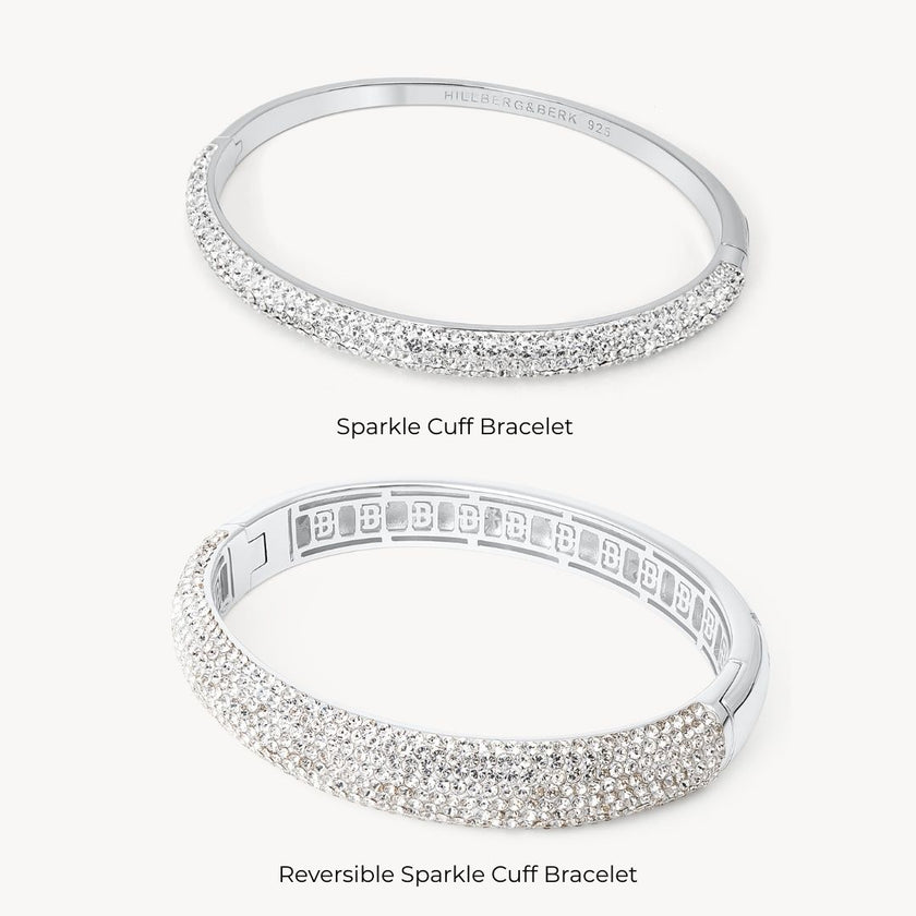 Sparkle Reversible Cuff Bracelet Comparison