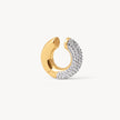 White Sparkle Ear Cuff