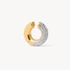 White Sparkle Ear Cuff