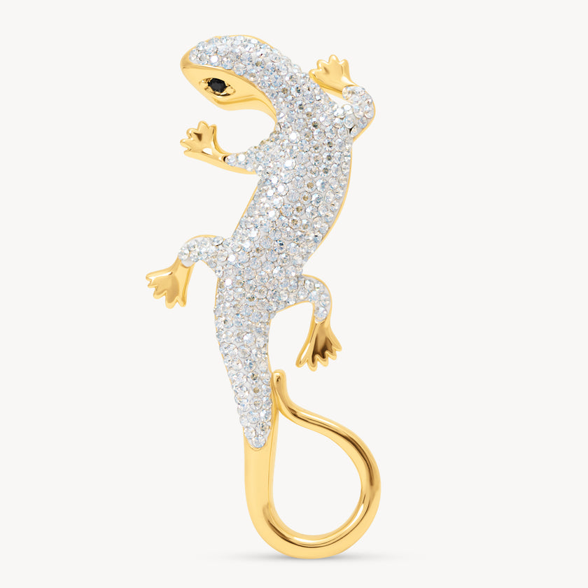 Sparkle Lizard Brooch