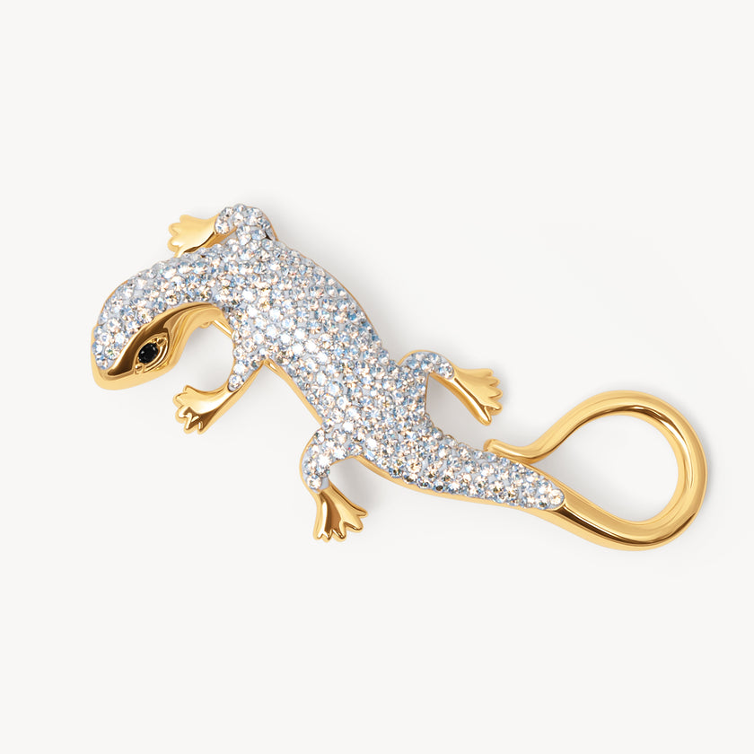 Sparkle Lizard Brooch