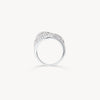 Sparkle Wave Ring upright