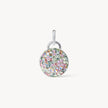 Abalone Sparkle Disc Charm