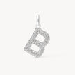 Sparkle Letter Charm