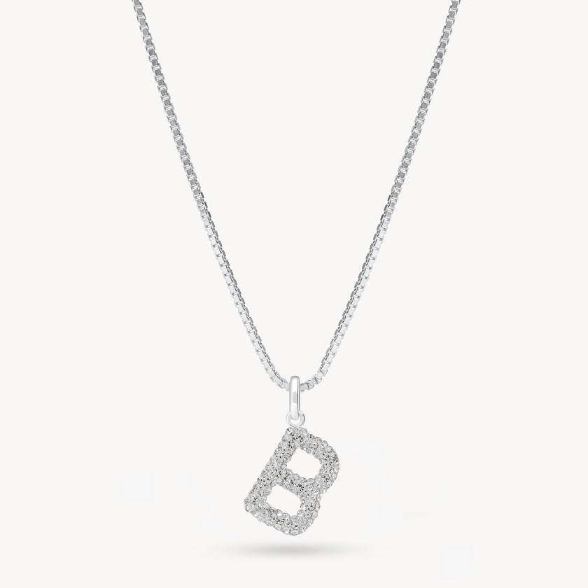 Sparkle Letter Necklace
