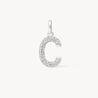 Sparkle Letter Charm