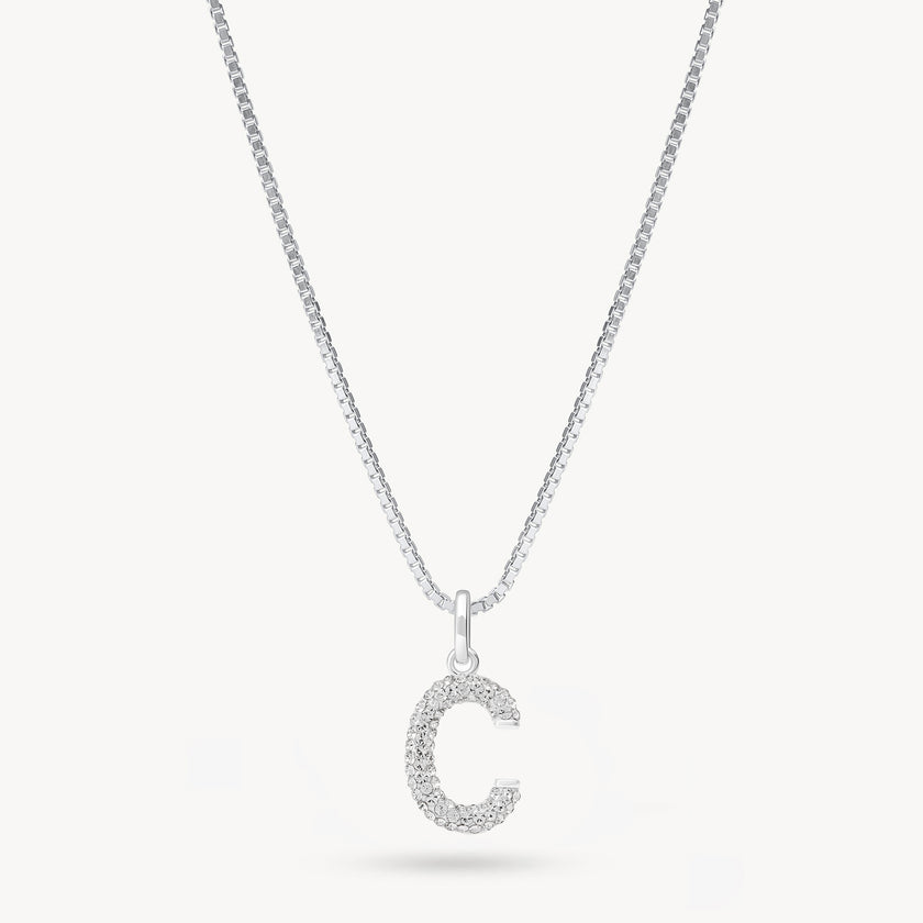 Sparkle Letter Necklace