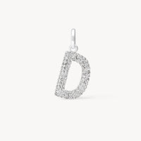 Sparkle Letter Charm