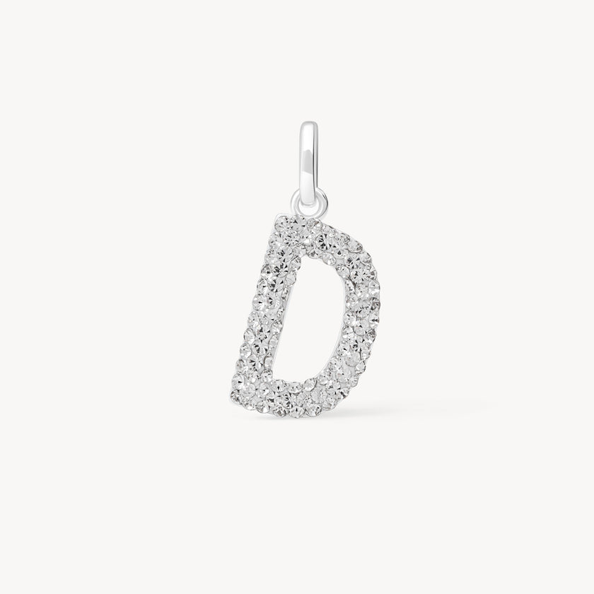 Sparkle Letter Charm