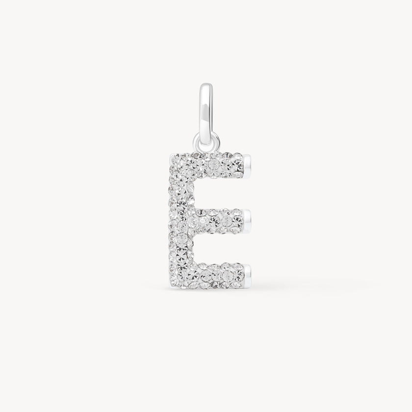 Sparkle Letter Charm