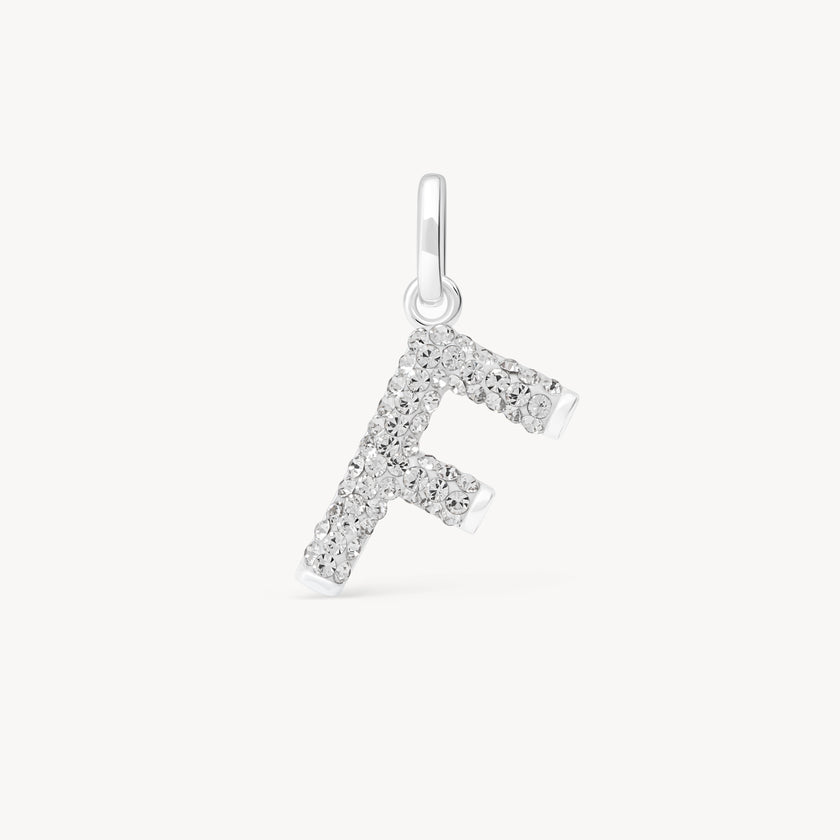 Sparkle Letter Charm