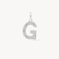 Sparkle Letter Charm