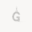 Sparkle Letter Charm