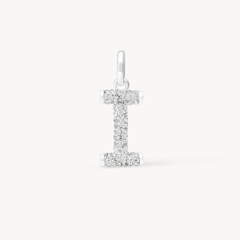 Sparkle Letter Charm