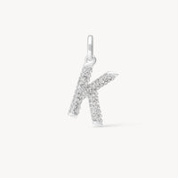 Sparkle Letter Charm