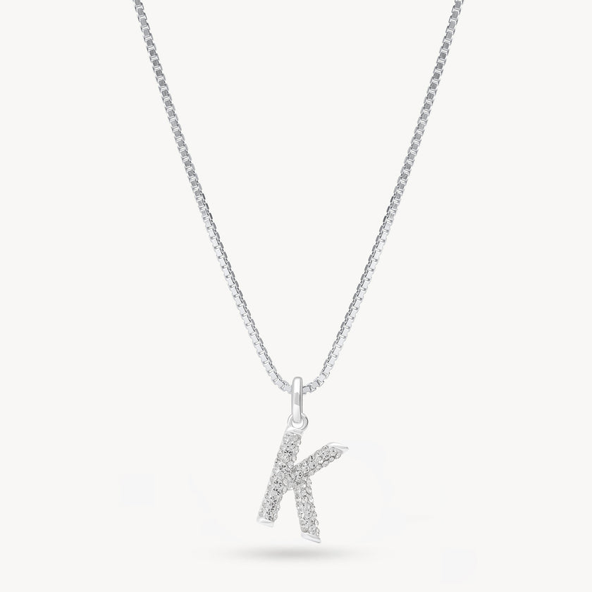 Sparkle Letter Necklace