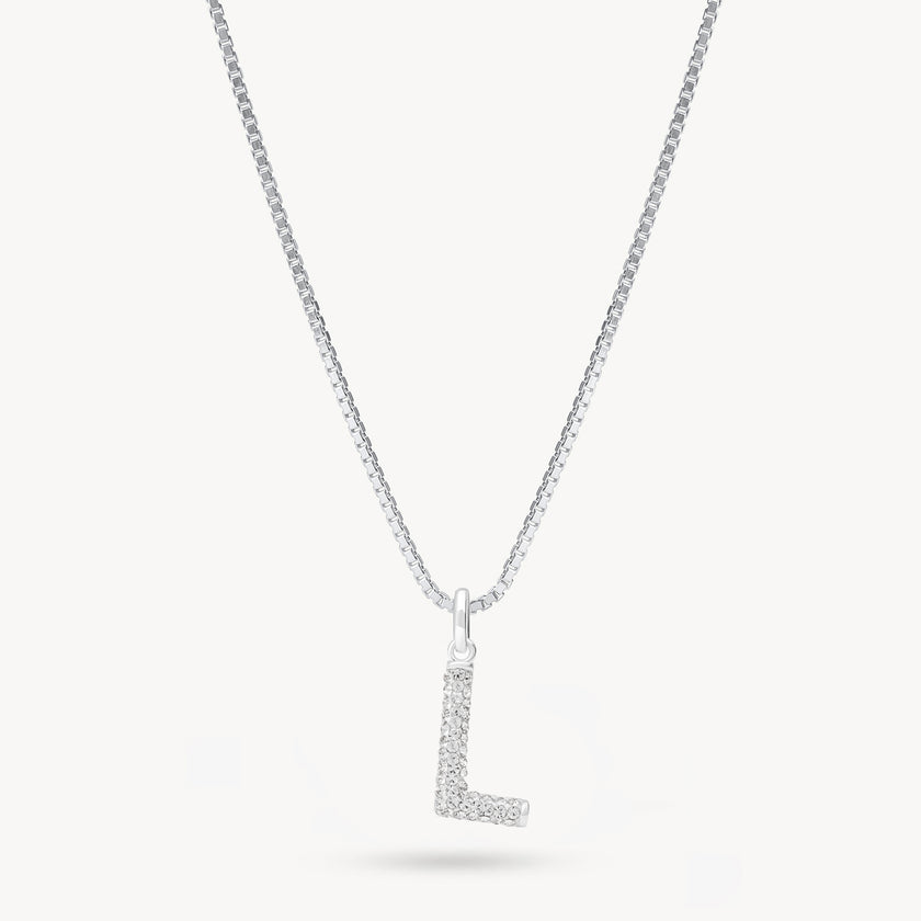 Sparkle Letter Necklace