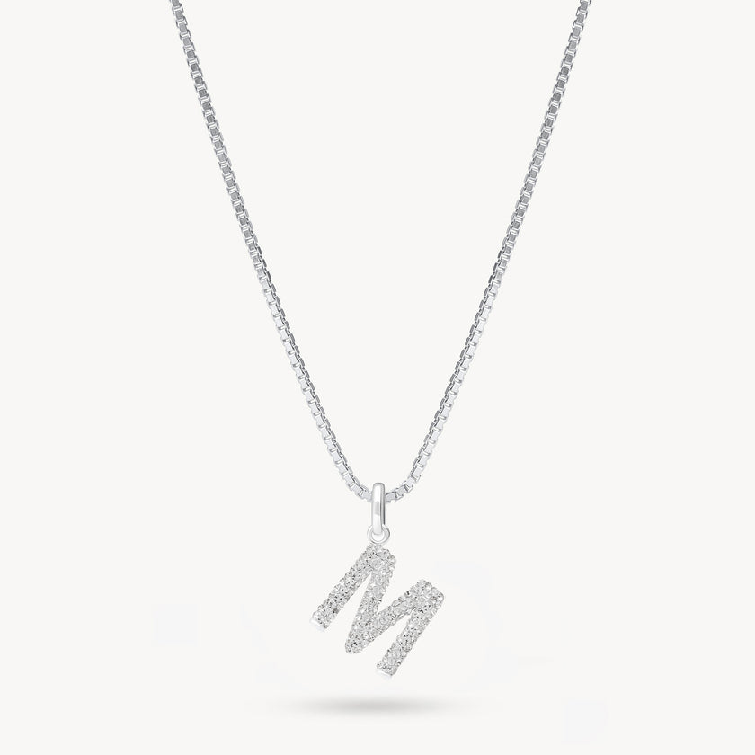 Sparkle Letter Necklace