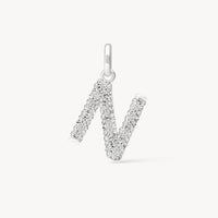 Sparkle Letter Charm