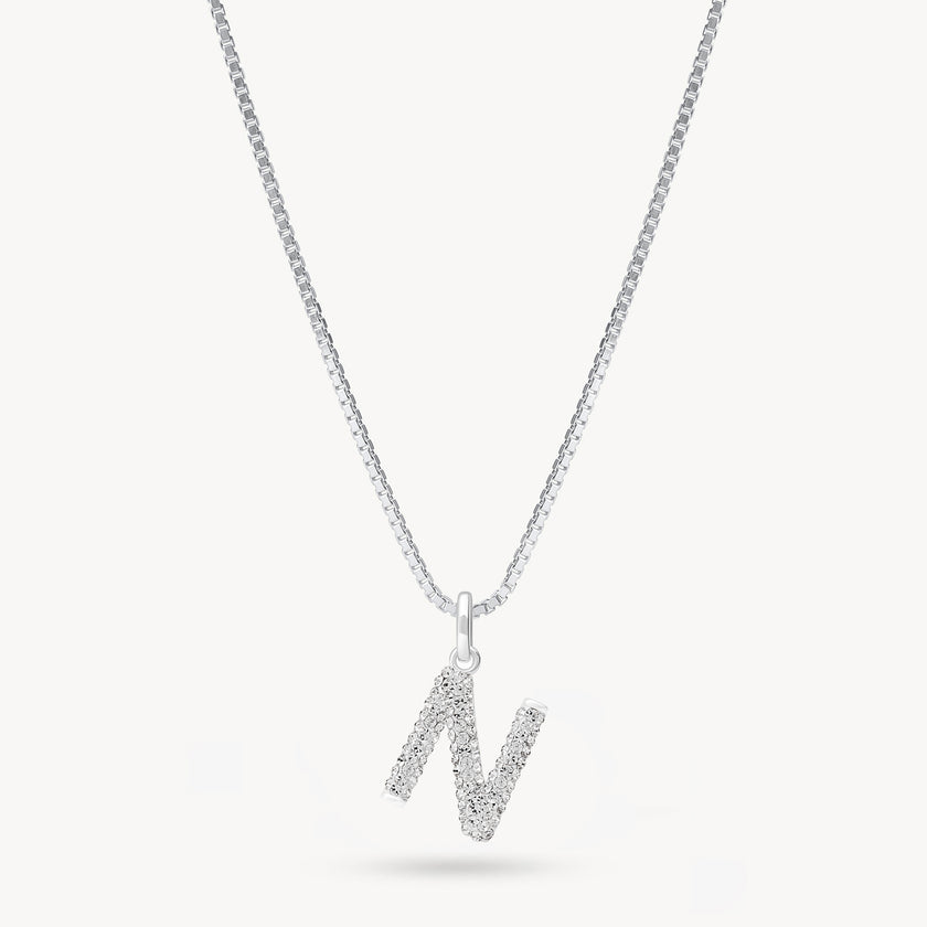Sparkle Letter Necklace