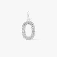 Sparkle Letter Charm