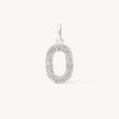 Sparkle Letter Charm