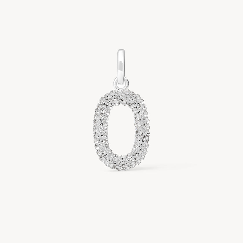 Sparkle Letter Charm