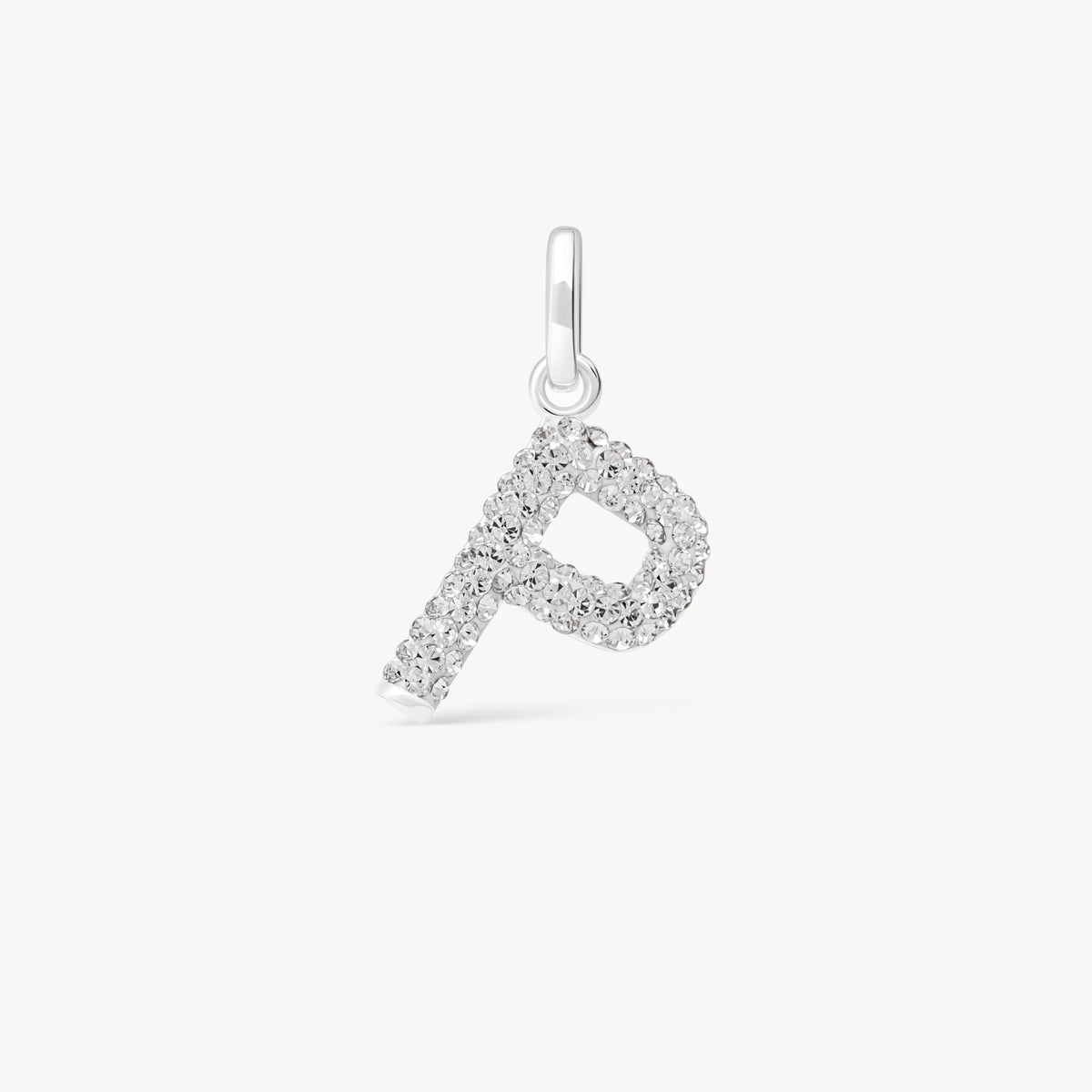Sparkle Letter Charm