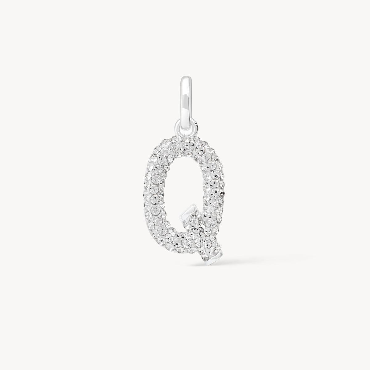 Sparkle Letter Charm