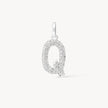 Sparkle Letter Charm