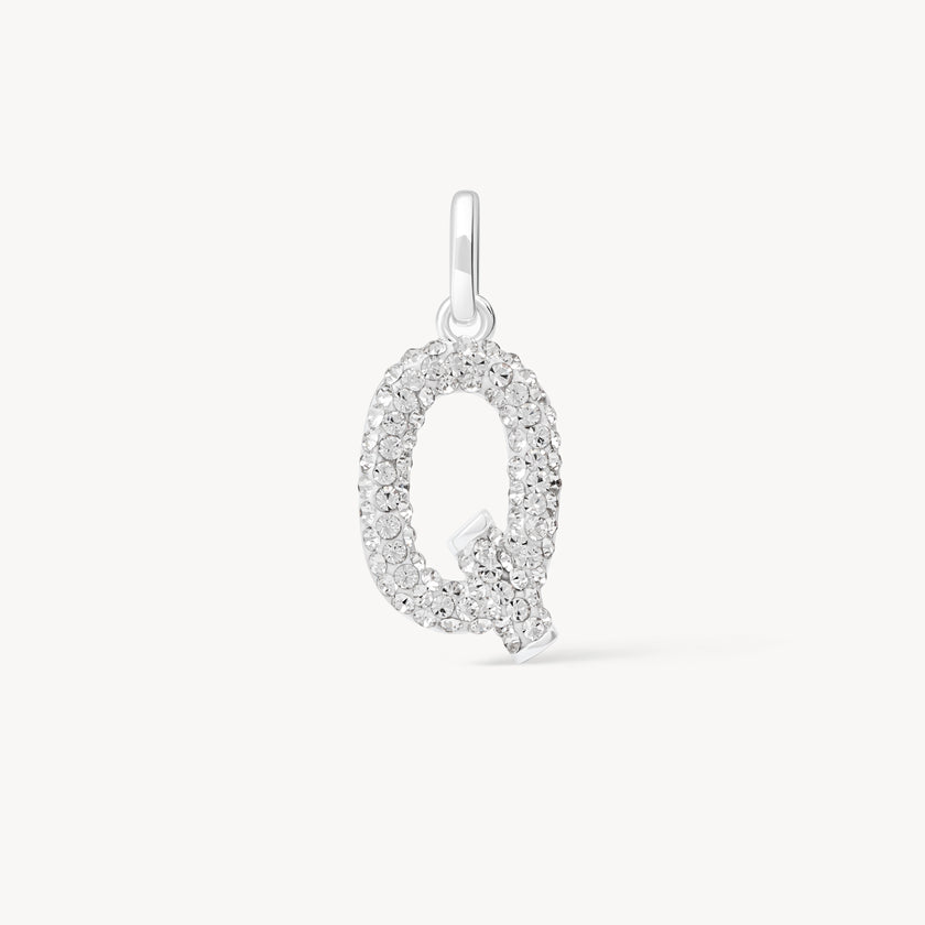 Sparkle Letter Charm