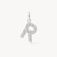 Sparkle Letter Charm